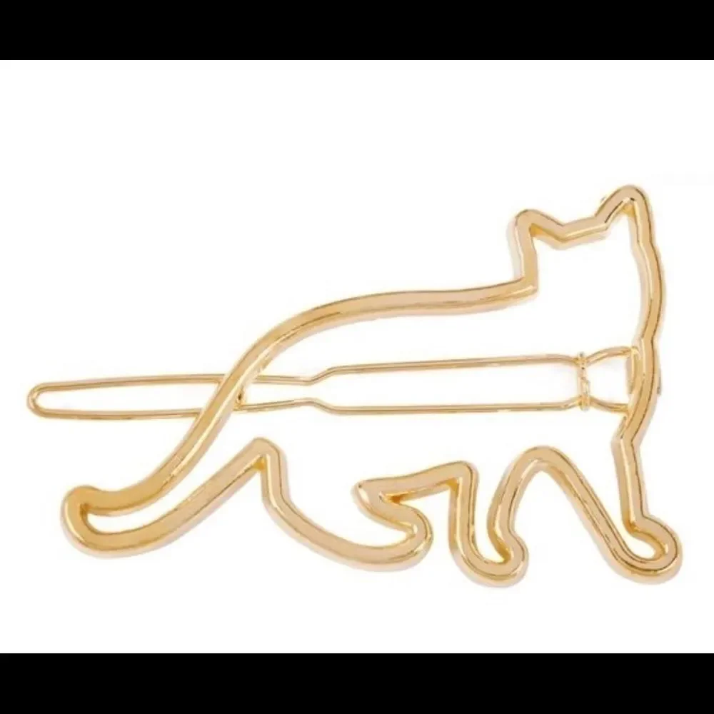 Hair Pin Electroplated Alloy Cat Geometrical
